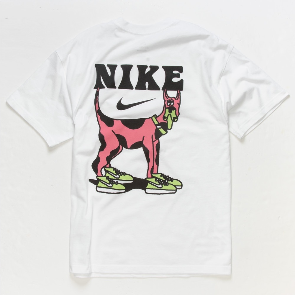 Nike SB dog shirt